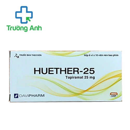 Huether-25 Davipharm - Thuốc điều trị động kinh hiệu quả