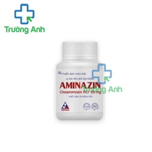 Aminazin 25mg Vinphaco - Thuốc điều trị tâm thần phân liệt