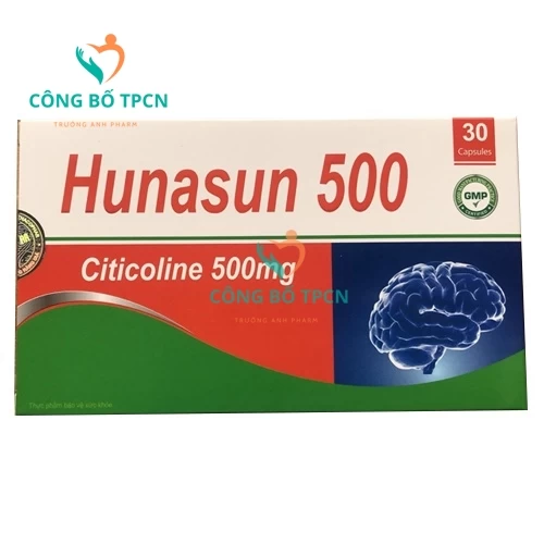 Hunasun 500 - Thuốc điều trị bệnh tai biến mạch máu não hiệu quả