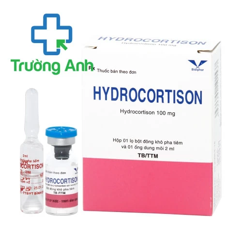 Hydrocortison 100mg Bidiphar - Thuốc điều trị các bệnh hiệu quả