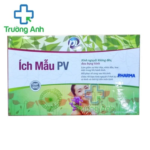 PV - Giúp điều trị rối loạn kinh nguyệt, đau bụng kinh hiệu quả