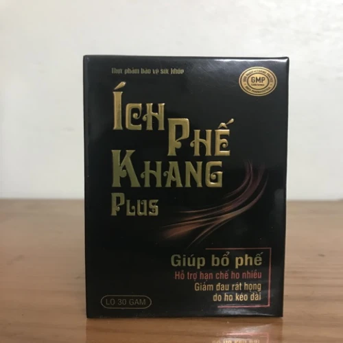 Ích Phế Khang Plus - Hỗ trợ giảm ho hiệu quả