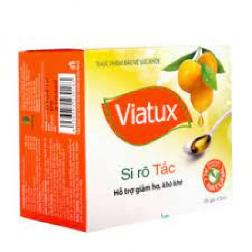 Siro Viatux - Thực phẩm chức năng giúp giảm ho