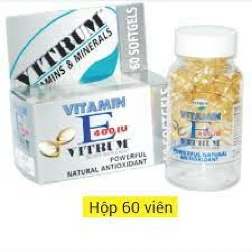 VH Vitamin E 400IU - Thực phẩm chức năng bổ sung vitamin E