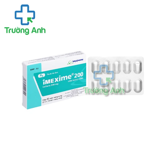 Imexime 200 Imexpharm - Thuốc điều trị viêm phổi