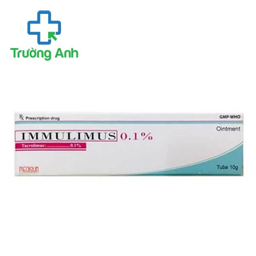 Immulimus 0,1% Medisun - Thuốc eczema dị ứng hiệu quả