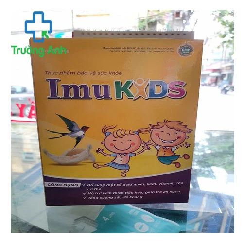 Imukids - Bổ sung một số acid amin, kẽm, vitamin