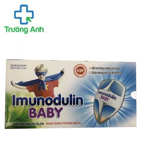 Imunodulin Baby - Hỗ trợ tăng cường sức đề kháng cho trẻ em