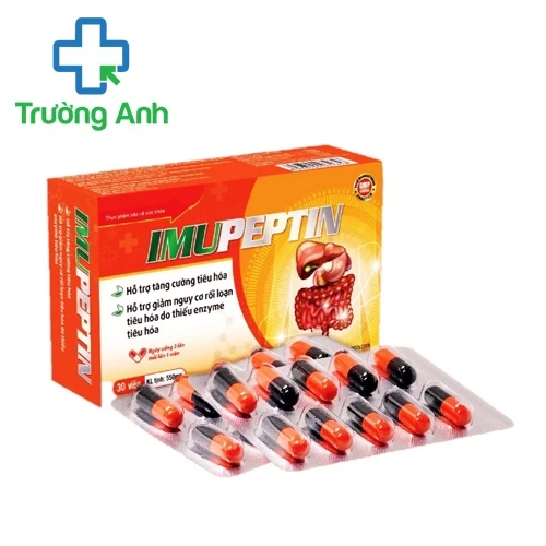 Imupeptin - Tăng cường tiêu hóa, giảm nguy cơ rối loạn tiêu hóa