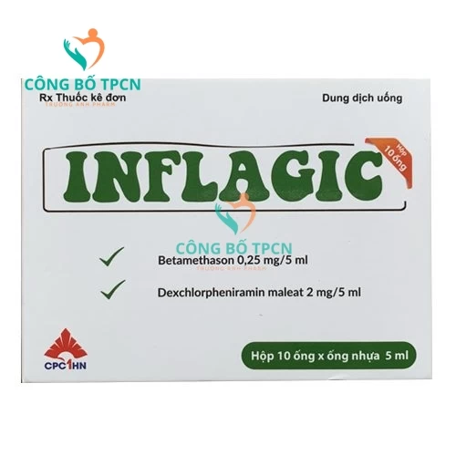 Inflagic - Giúp hỗ trợ điều trị các bệnh dị ứng hiệu quả