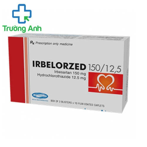 Irbelorzed 150/12,5 Savipharm - Thuốc điều trị tăng huyết áp