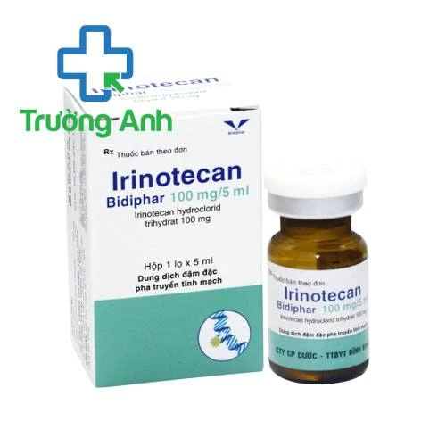 Irinotecan bidiphar 100mg/5ml - Thuốc điều trị ung thư biểu mô trực tràng