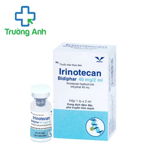 Irinotecan Bidiphar 40mg/2ml - Thuốc điều trị ung thư ruột hiệu quả