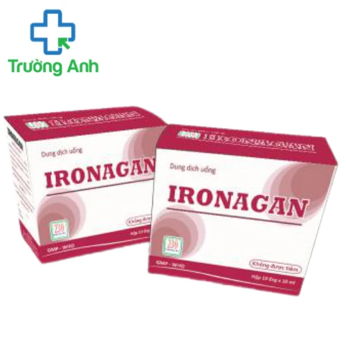 Ironagan - Giúp bổ sung sắt, phòng thiếu sắt ở trẻ em và phụ nữ có thai