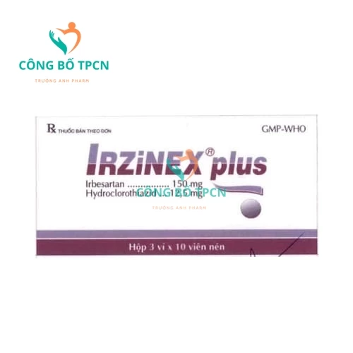 Irzinex Plus VPC - Thuốc điều trị tăng huyết áp hiệu quả