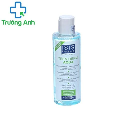 Isis Pharma Teen Derm Aqua - Nước hoa hồng dùng cho da dầu mụn