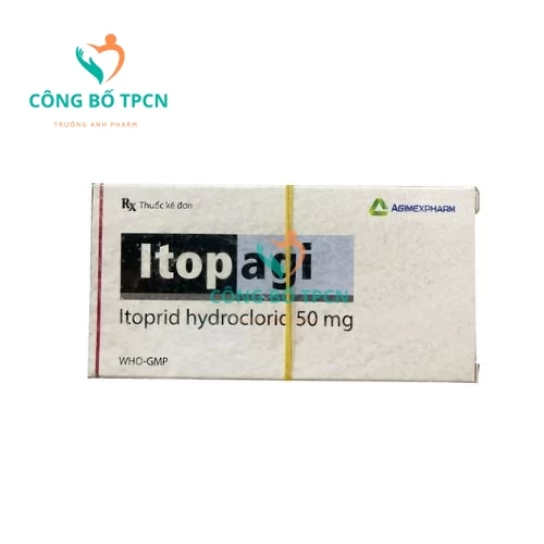 Itopagi 50 - Thuốc điều trị các triệu chứng dạ dày hiệu quả Agimexpharm