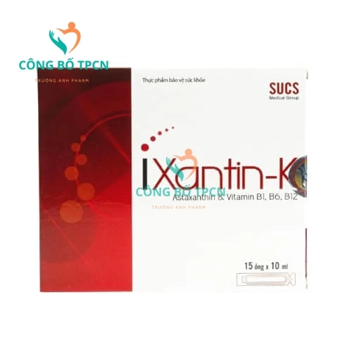 Ixantin-K Trường Thọ Pharma - Hỗ trợ tăng cường thị lực cho mắt