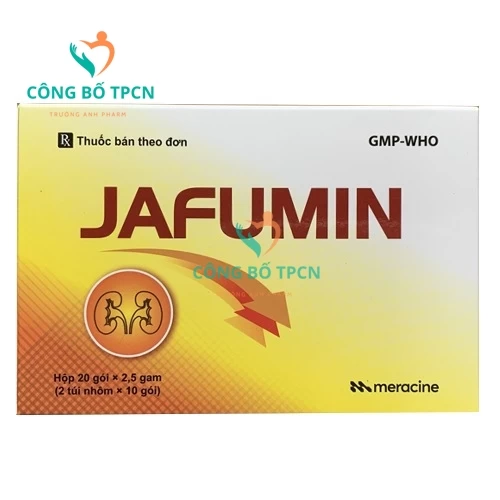 Jafumin Gia Nguyễn Pharma - Thuốc bổ sung các acid amin cho bệnh nhân suy thận mạn tính