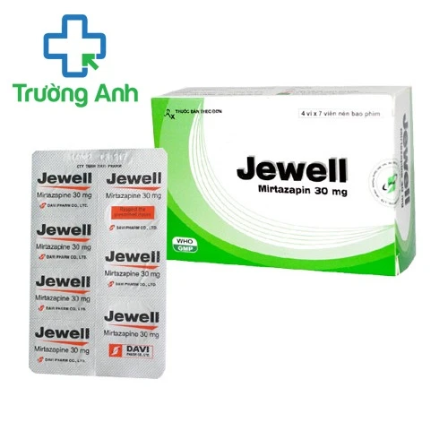 Jewell - Thuốc điều trị bệnh trầm cảm nặng của Davipharm