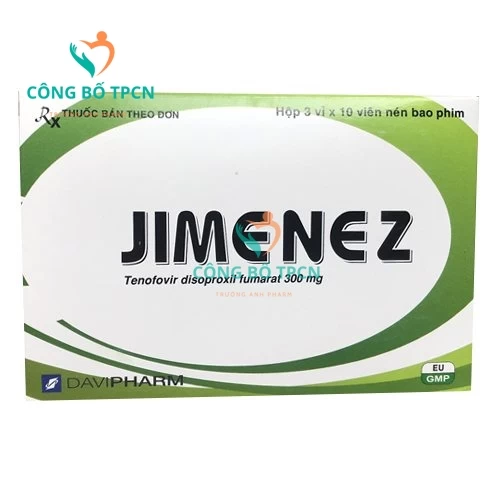 Jimenez - Thuốc điều trị viêm gan siêu vi B, nhiễm HIV-1 của Davipharm