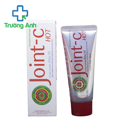 Joint-C Hot - Gel xoa bóp giúp chống viêm và giảm đau xương khớp