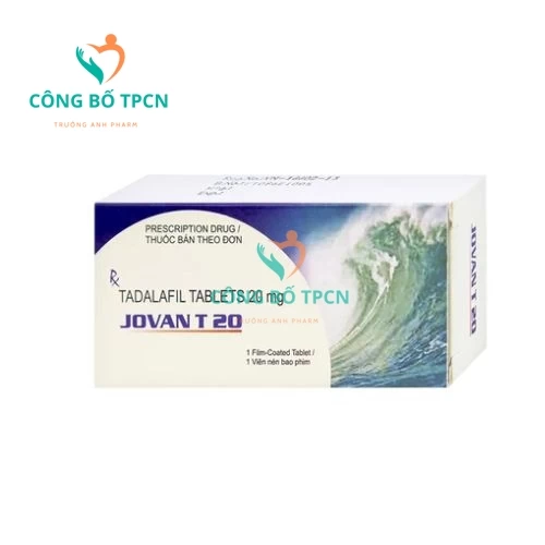 Jovan T 20 - Thuốc điều trị rối loạn cương dương hiệu quả của Ấn Độ (10 hộp)