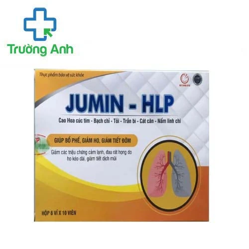 Jumin - HLP - Giúp giảm đau rát họng do ho kéo dài