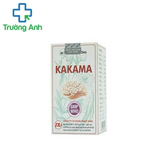 KAKAMA - Giúp cải thiện chức năng tuần hoàn não hiệu quả