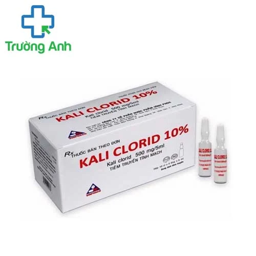 Kali Clorid 10% 500mg/5ml Vinphaco - Thuốc điều trị giảm kali huyết hiệu quả