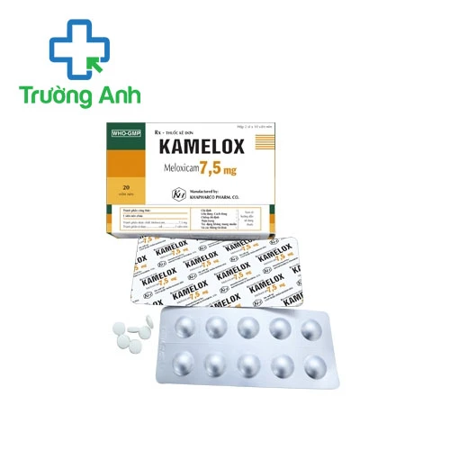 Kamelox 7,5 Khapharco - Thuốc chống viêm xương khớp hiệu quả