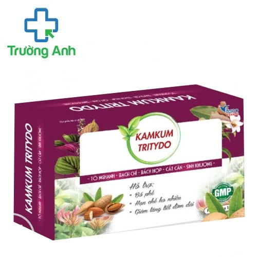 Kamkum Tritydo - Giúp làm ấm đường hô hấp, giảm đau rát họng