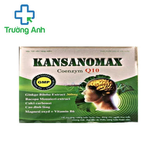Kansanomax - Giúp tăng cường chức năng tuần hoàn não hiệu quả
