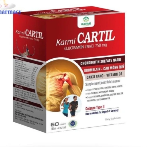 Karmi Cartil - Hỗ trợ bảo vệ, làm trơn ổ khớp hiệu quả