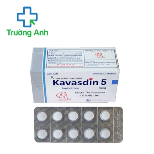 Kavasdin 5 - Thuốc điều trị tăng huyết áp hiệu quả của Khapharco