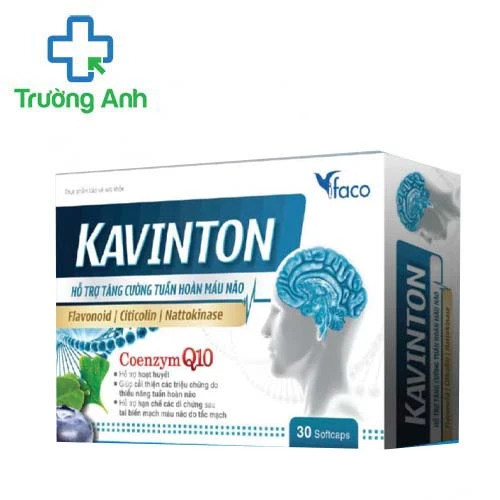 Kavinton - Hạn chế các di chứng sau tai biến mạch máu não