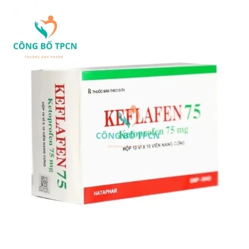 Keflafen 75 - Thuốc điều trị bệnh viêm xương khớp của Hataphar