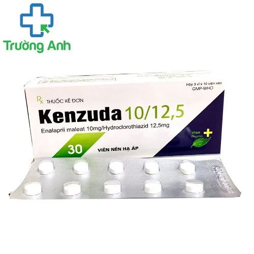 Kenzuda 10/12,5 Tipharco - Thuốc điều trị tăng huyết áp hiệu quả