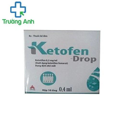 Ketofen-Drop 0.5mg/ml CPC1HN (0,4ml) - Điều trị viêm kết mạc