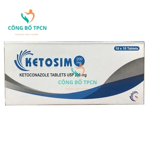 Ketosim 200mg - Thuốc điều trị nấm và phòng ngừa nấm hiệu quả