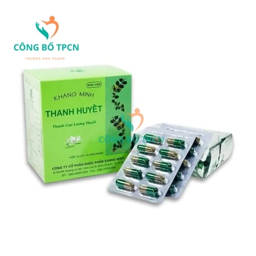 Khang Minh thanh huyết - Hỗ trợ chức năng gan, giải độc gan hiệu quả