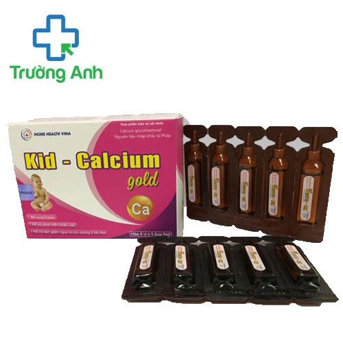 Kid-Calcium Gold - Bổ sung canxi và vitamin D3 cho xương chắc khỏe