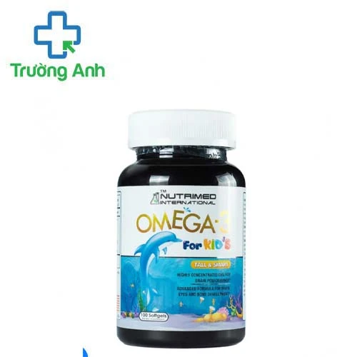 Kid's Omega- 3 - Giúp bổ sung Omega 3, hỗ trợ phát triển não bộ