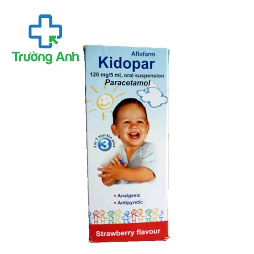 Kidopar Aflofarm - Thuốc giảm đau, hạ sốt hiệu quả