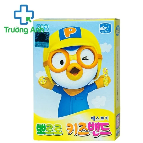 Băng dán cá nhân Kids Band (Pororo) (4 size) - Bảo vệ vết thương hở hiệu quả