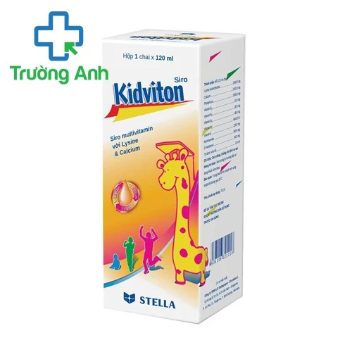 Kidviton 120ml - Bổ sung vitamin và khoáng chất cho cơ thể