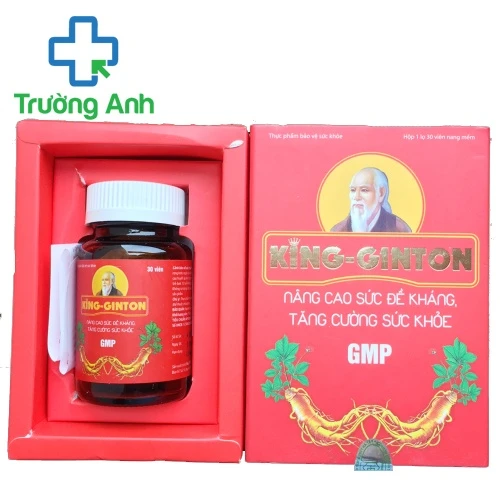 King-ginton - Giúp tăng cường sinh lực, bồi bổ cơ thể hiệu quả