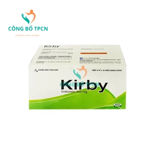 Kirby 300mg DaviPharm - Thuốc giúp long đờm hiệu quả