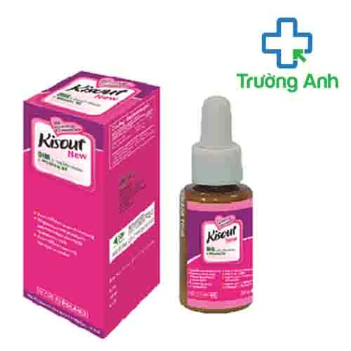 Kisout new rose - Bổ sung Vitamin D3 và DHA cho bé từ 0 đến 1 tuổi