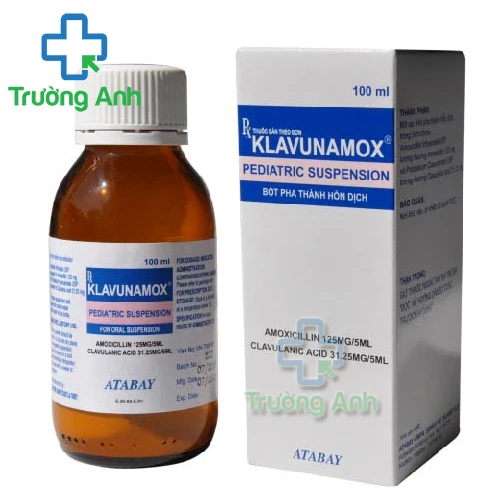 Klavunamox 100ml - Thuốc điều trị nhiễm khuẩn hiệu quả của Thỗ Nhĩ Kì